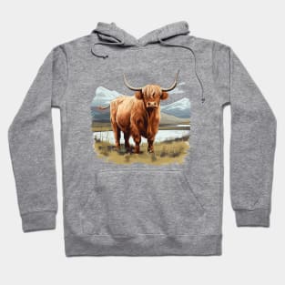 Highland Bull Hoodie